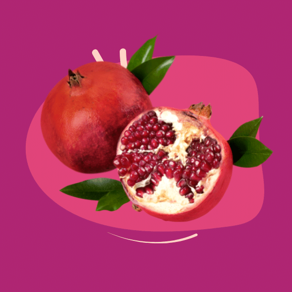 How does pomegranate help my anxious dog?