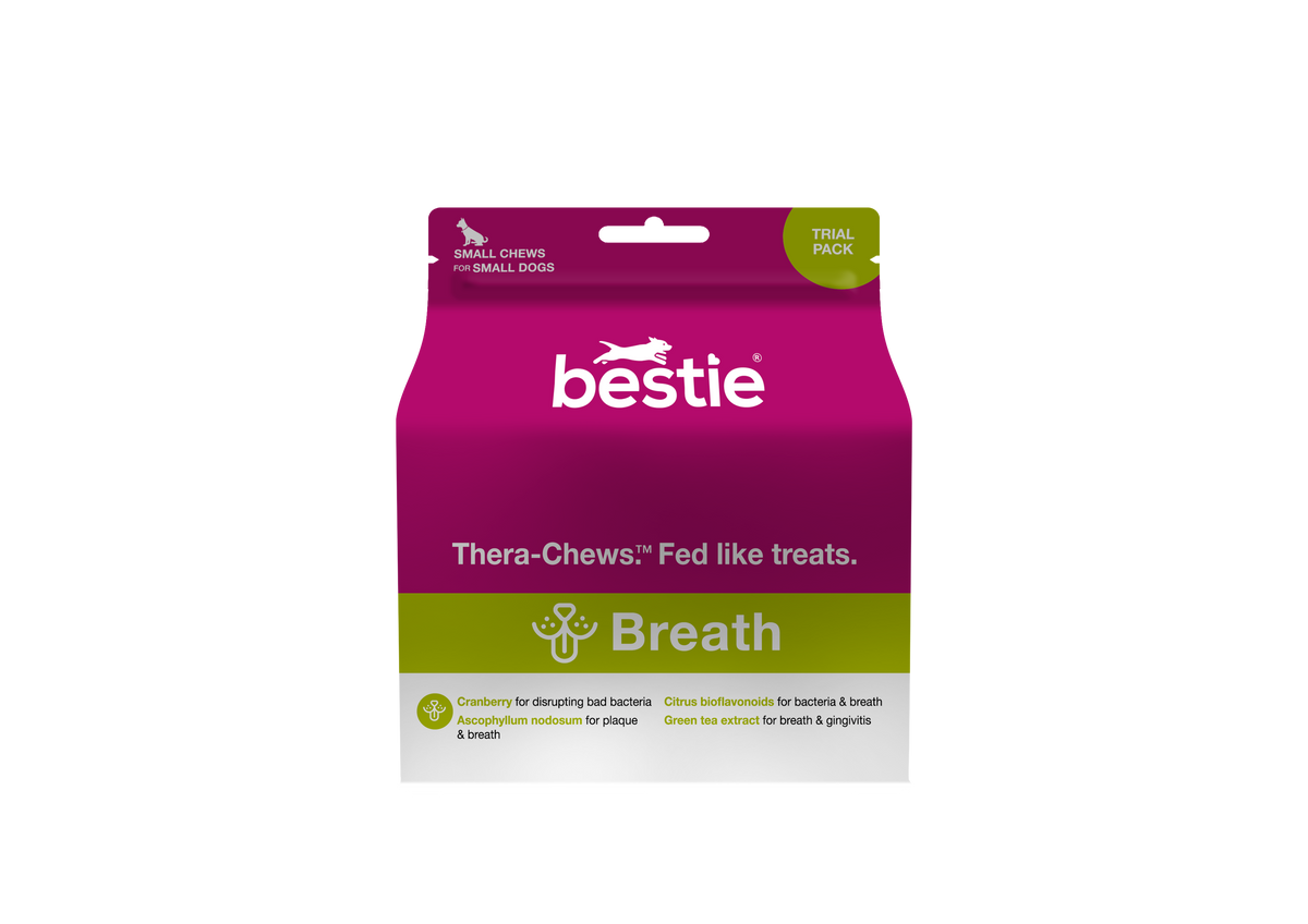Bestie Breath: Thera-Chews™️ for Bad Doggie Breath