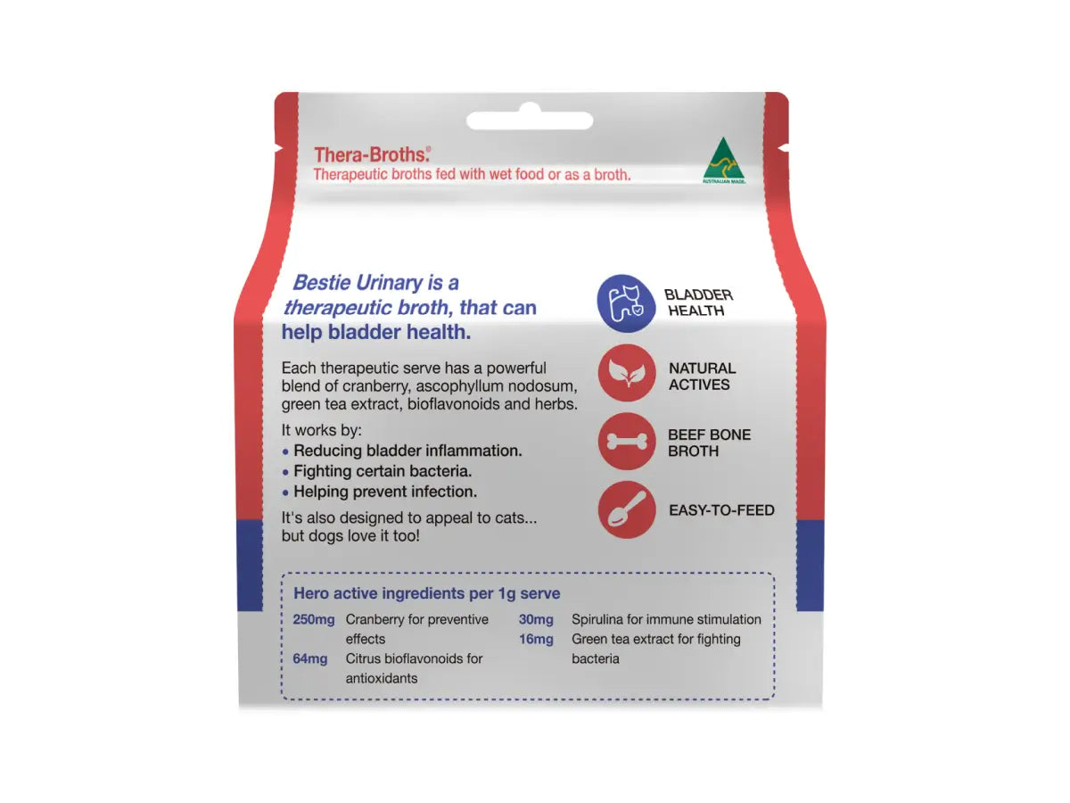 Bestie Urinary: Thera-Broths™️ for Bladder Health in Cats