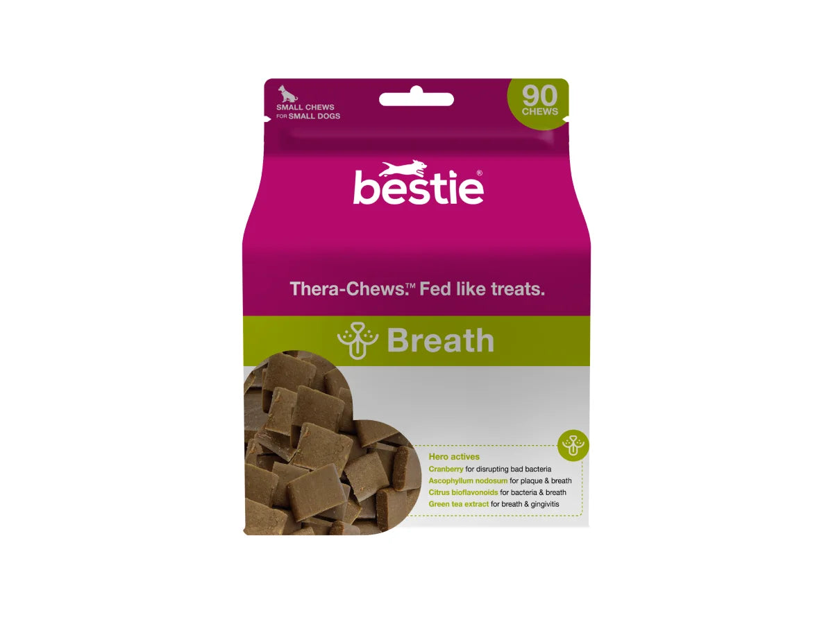 Bestie Breath: Thera-Chews™️ for Bad Doggie Breath
