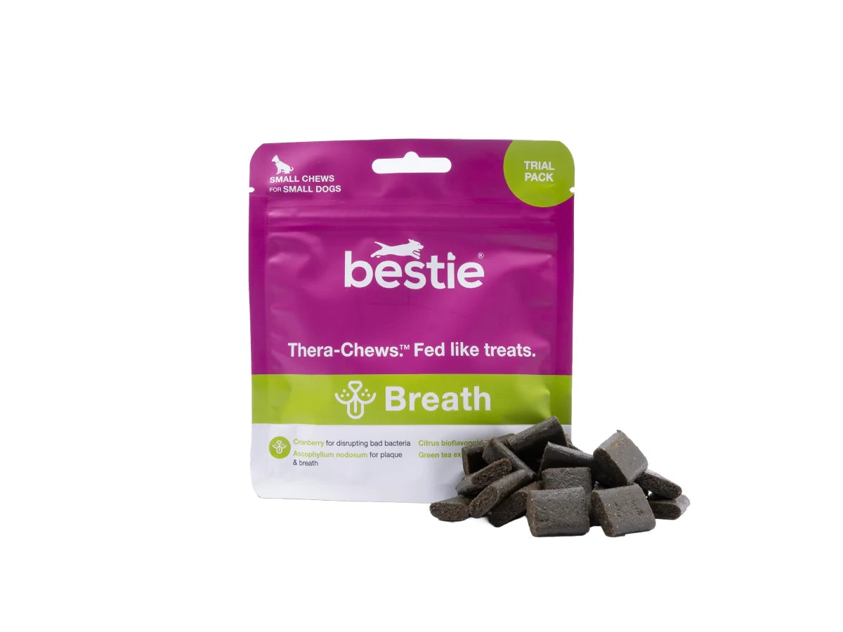 Bestie Breath: Thera-Chews™️ for Bad Doggie Breath