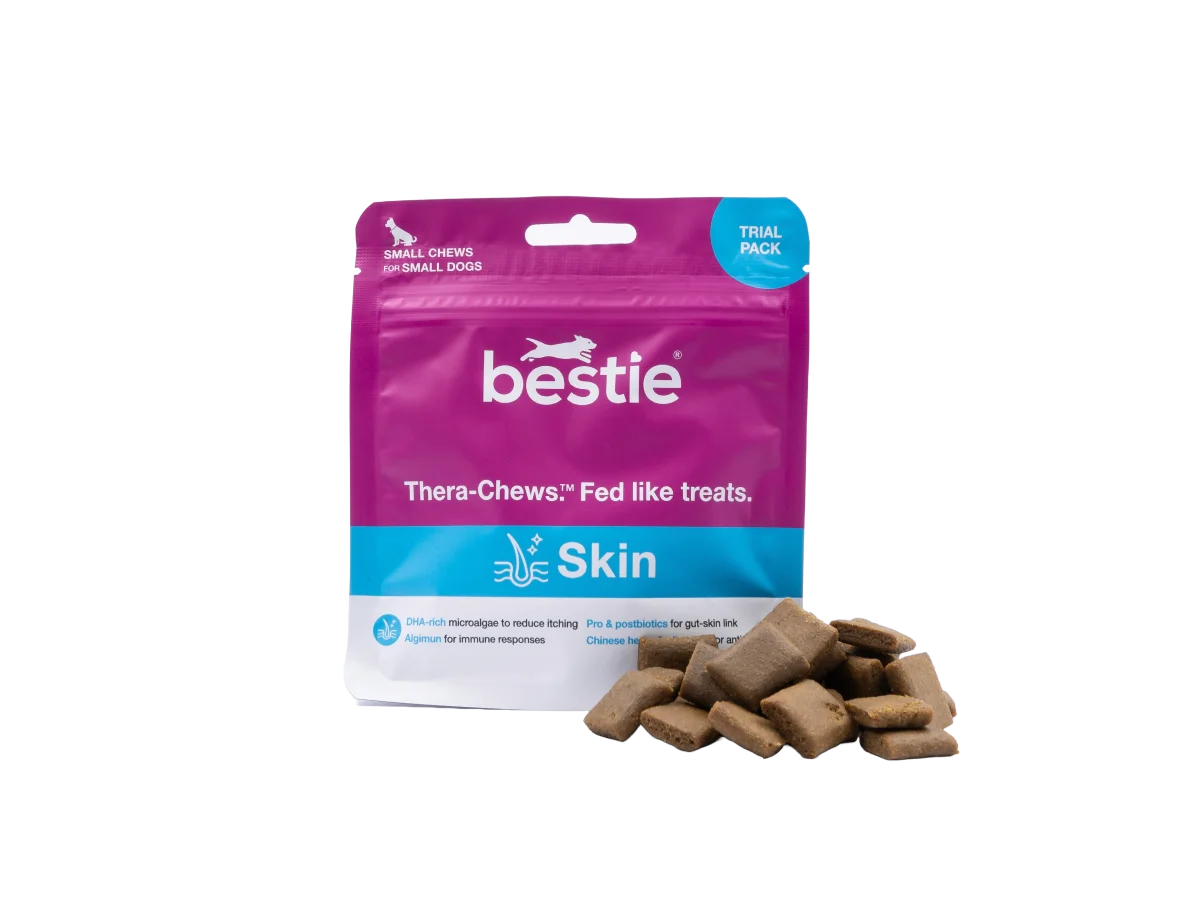 Bestie Skin for Dogs: Thera-Chews™️ for Itchy Skin