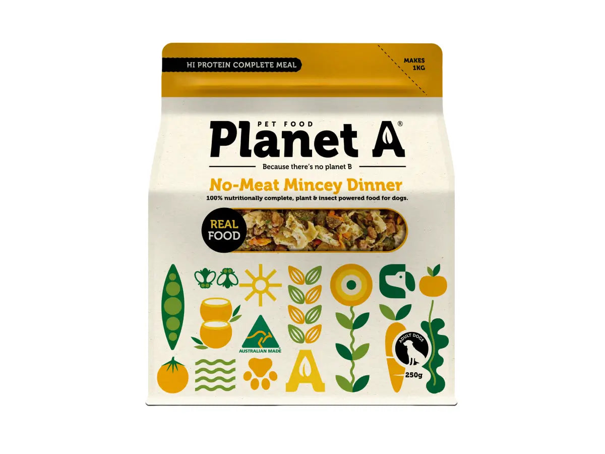 No-Meat Mincey Dinner by Planet A Pet Food