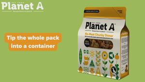 How to guide | No-Meat Chunky Dinner by Planet A Pet Food